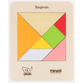 Ahşap Tangram Eğitici Materyal