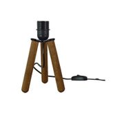 Ahşap Tripod Abajur Ayağı Klasik