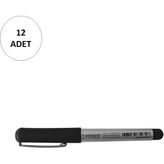 Aihao 12 Adet 2000A Siyah Roller Tip Kalem