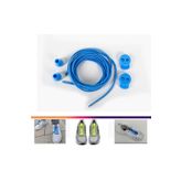 AiryFooT Akıllı Bağcık, Pratik Lastikli Ayakkabı Bağcığı 100 Cm ( Mavi )