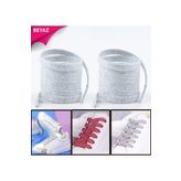 AiryFooT Beyaz 120 Cm Simli Yassı Bağcık, Bot, Spor, Converse, Günlük Ayakkabı Bağcığı