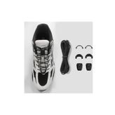 AiryFooT Outdoor, Spor Ayakkabı Bağcığı , Akıllı Bağcık 120 Cm 1 Çift (SİYAH)