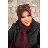 Aişe tesettür Bordo Tesettür Şapka