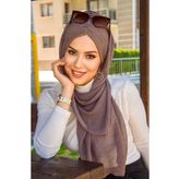 Aişe tesettür Vizon Kelebek Bone Şal