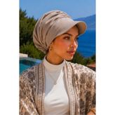 Aişe tesettür Vizon Tesettür Şapka Bone