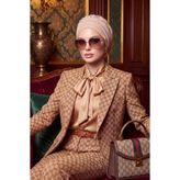 Aisha's Design Pileli Hazır Türban,HT-91