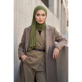 Aisha's Design Pratik Penye Şal,PS-16,Haki