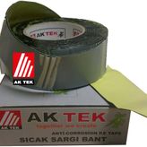 Ak Tek Sıcak Sargı Bant (M) Doğalgaz Boru Izalasyon