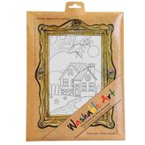 Akademi Çocuk Funny Mat -Washable Art - Tatli Evim