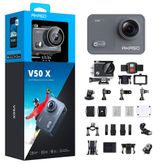 Akaso V50 X Aksiyon Kamera + Aksesuar Seti