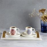 Akayev Mermer Beyaz Altın 30x20 cm Tepsi