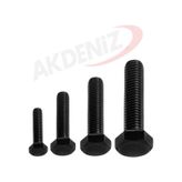 Akdeniz DIN933 M8*20 Mm Siyah Cıvata 2000 Adet