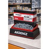 Akdeniz Sunta Vidası 100 Adet - 4x50