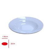 Akel Melamin 19cm Lokanta Çukur Tabak 019t