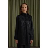 Aker Dokusu Jakar Desenli Rayon Viscon Tunik