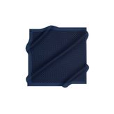 Aker Elegance Monogram Eşarp - Lacivert 921