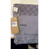 Aker Elegance Monogram Şal 001 gri