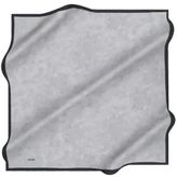 Aker İpek Eşarp Twill - 7208713 - Gri Siyah 975