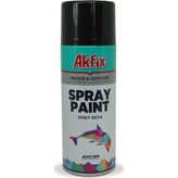 Akfix Parlak Siyah Akrilik Sprey Boya 400 ml SP422997