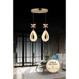 Akgül Lalin Gold Ikili Avize - 2 Başlıklı