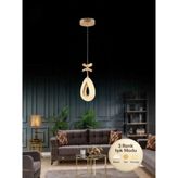 Akgül Lalin Gold Tekli Avize - 1 Başlıklı