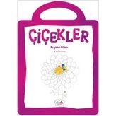 Akide Şekeri Çiçekler Boyama Kitabı - Aşağı