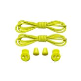 Akıllı Bağcık, Pratik Lastikli Ayakkabı Bağcığı, Spor, Çocuk, Klasik ve Bot Bağcığı, 1 Çift - Sarı