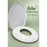 Akıllı Bayi 2`li Klozet Kapağı - Standart