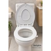 Akıllı Bayi Iç Içe Oturaklı Aile Tipi Beyaz Klozet Kapağı Aby - Çok Renkli