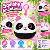 Akıllı Bayi Peluş Panda Anahtarlık Bamboo