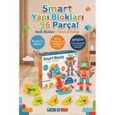 Akıllı Bloklar Yaratıcı Atölye 96 Parça Eğitici Yapı Seti 3+ Yaş