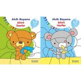 Akıllı Boyama Seti - 3 -4 Yaş