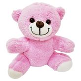 Akıllı Durak Pembe Peluş Oyuncak Ayıcık