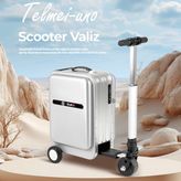 Akıllı Scooter Valiz Binilebilir Valiz - Gri