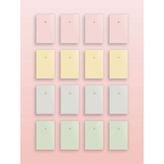 AKILLICA 16'lı Pastel Defter Seti