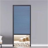 Akordeon Kapı, Özelleştirilebilir Karartma Akordeon Kapı - Banyo, Dolap ve Çamaşır Odası için Katlanabilir Sürgülü Bölme - Manyetik Akordeon Kapı, 113,5 x 203 cm (45 x 80 inç)