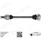 Aks Mili Komple Bmw E60 E63 E64 E65 E66 E87 E90 E92 E93 E81 E82 651Mm Dış 30
