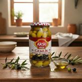 Aksu Yöresel Yeşil Zeytin - 1 kg