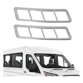 Aktif Oto Krom Ford Transit Van Havalandırma 2 Parça Paslanmaz Çelik 2019 >