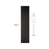 Akupanel PLUS7 60×245 cm Venge Akustik Duvar Paneli