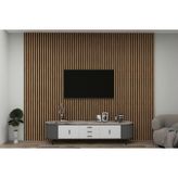 Akustik Mdf Duvar Paneli, Safir Meşe, 60X278 Cm