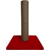 Al-Kar Ticaret Çubuk Kedi Tırmalama Tahtası 40 cm (Kırmızı) - Ahşap