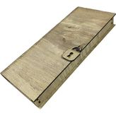 Ala Depo Ahşap Kitap Kumbara (23.5X11 Cm)