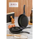 Alaca DÖKÜM3LÜ Tava Seti - Siyah