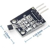 Alan Algılayıcı Hall Effect Sensörü KY-003 4.5V To 24V