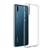 Alan Şanslı Huawei P20 Şeffaf Silikon Lüx Kılıf