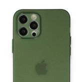 Alan Şanslı iPhone 12 Pro Yeşil Puma Silikon Kapak