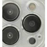 Alan Şanslı iPhone 13 Pro Max Fly Lens Silikon Şeffaf Kılıf