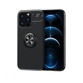 Alan Şanslı iPhone 13 Pro Max Range Yüzüklü Siyah Silikon Kılıf