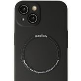 Alan Şanslı iPhone 14 Plus Jack Magneticsafe Lens Siyah Silikon Kılıf